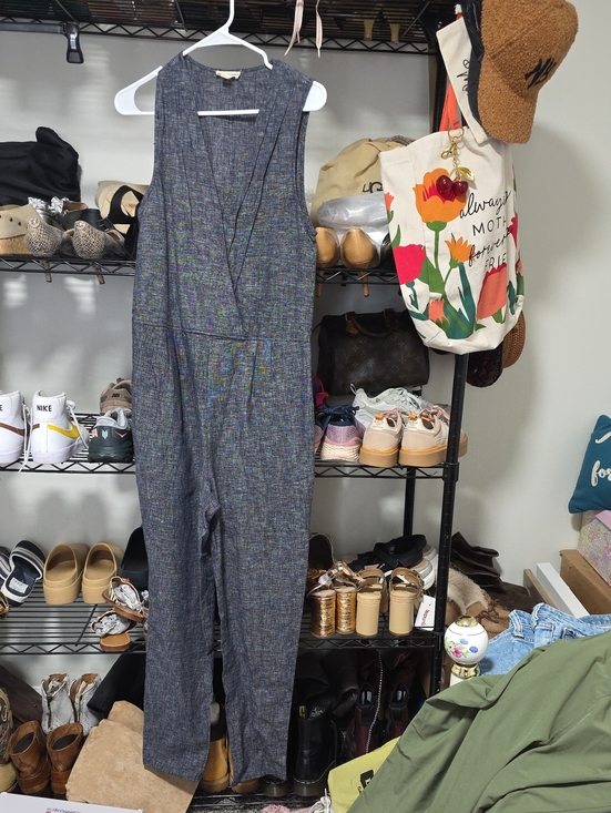 Zenana Outfitters Pants - Zenana Outfitters Sleeveless Charcoal Heather Jumpsuit